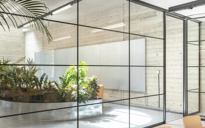 پارتیشن شیشه ای مدرن 1